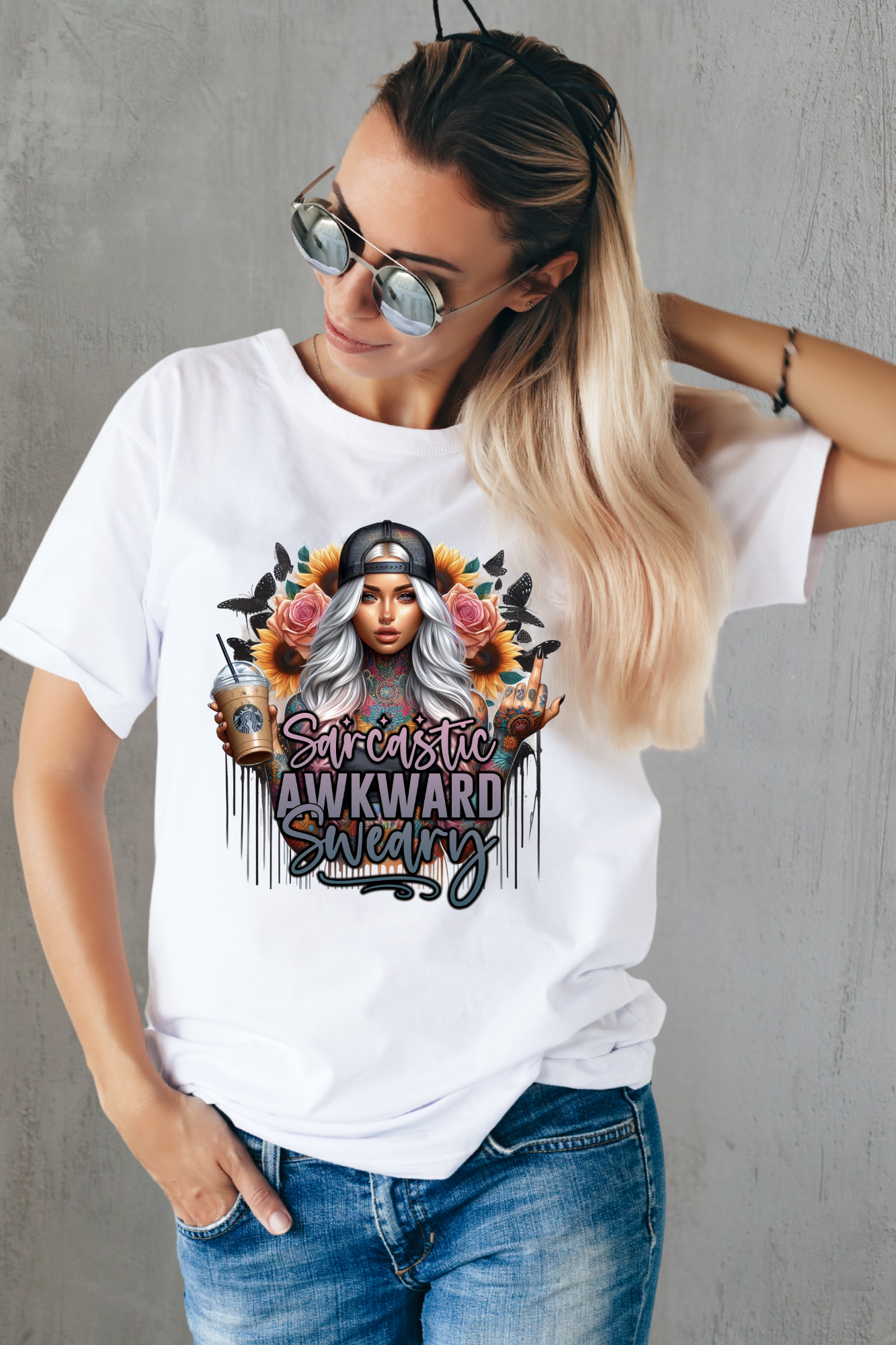 Sarcastic Awkward Sweary T-Shirt