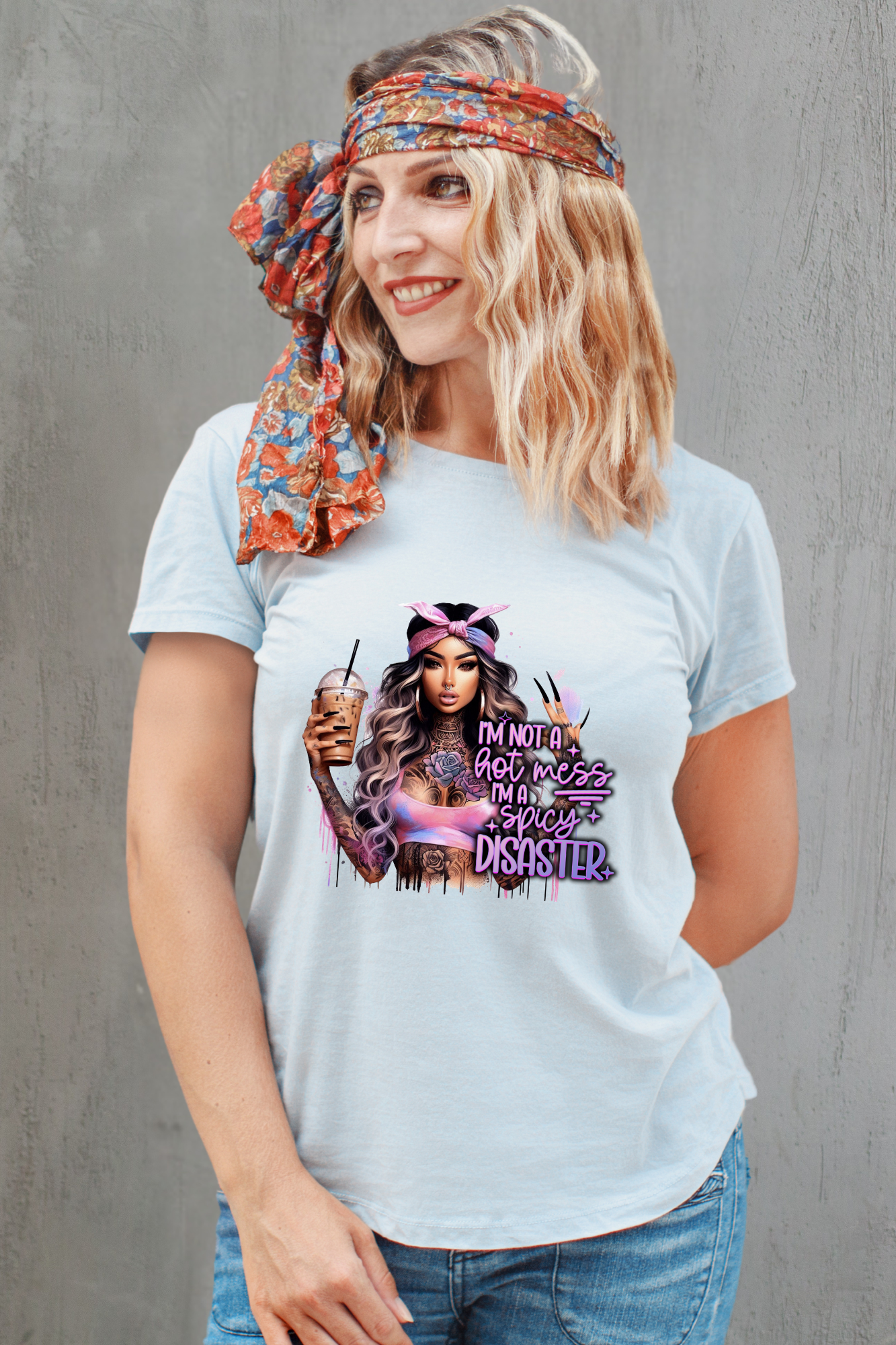 Hot Mess Spicy Disaster T-Shirt
