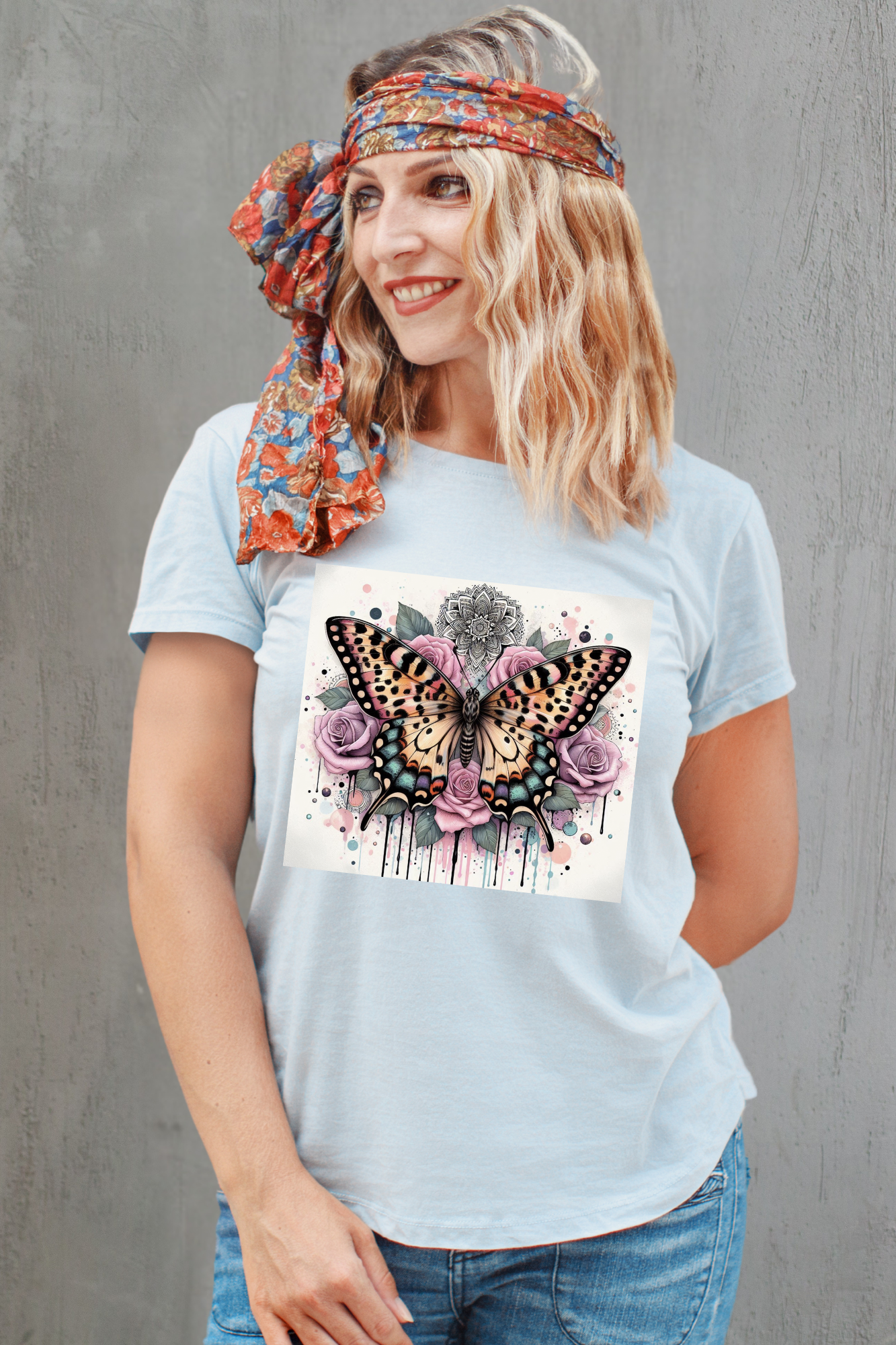 Butterfly Mandala T-Shirt