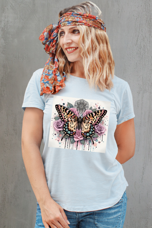 Butterfly Mandala T-Shirt