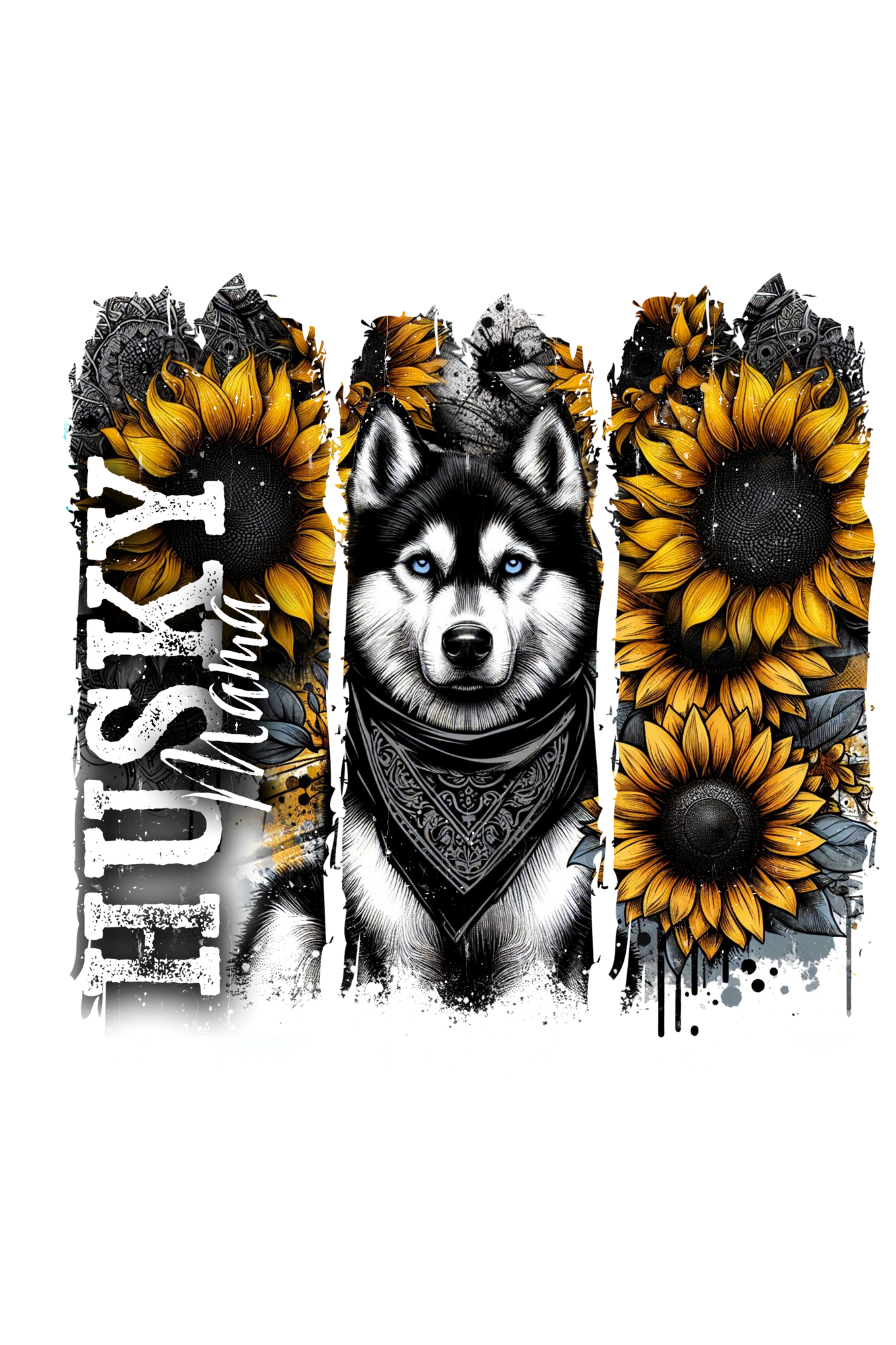 Husky Mama Split T-shirt
