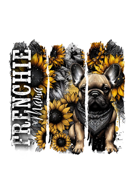 Frenchie Mama Split T-Shirt