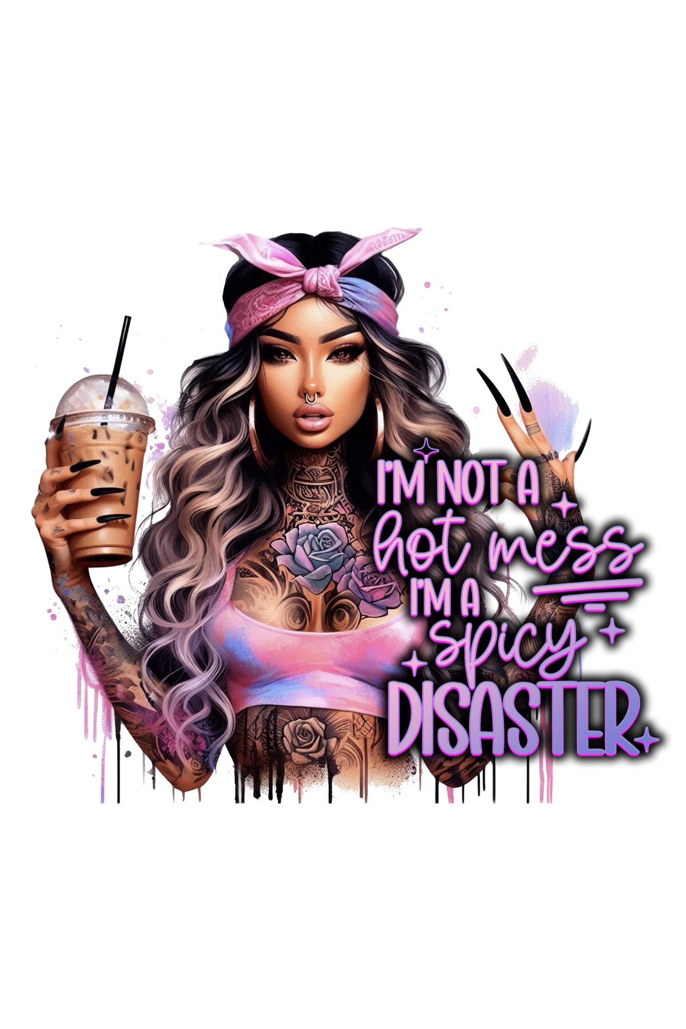 Hot Mess Spicy Disaster T-Shirt