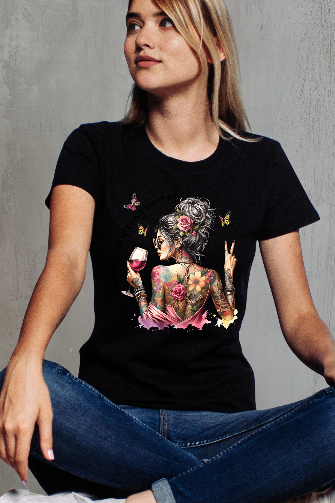 Wine Makes Everything Better T-Shirt