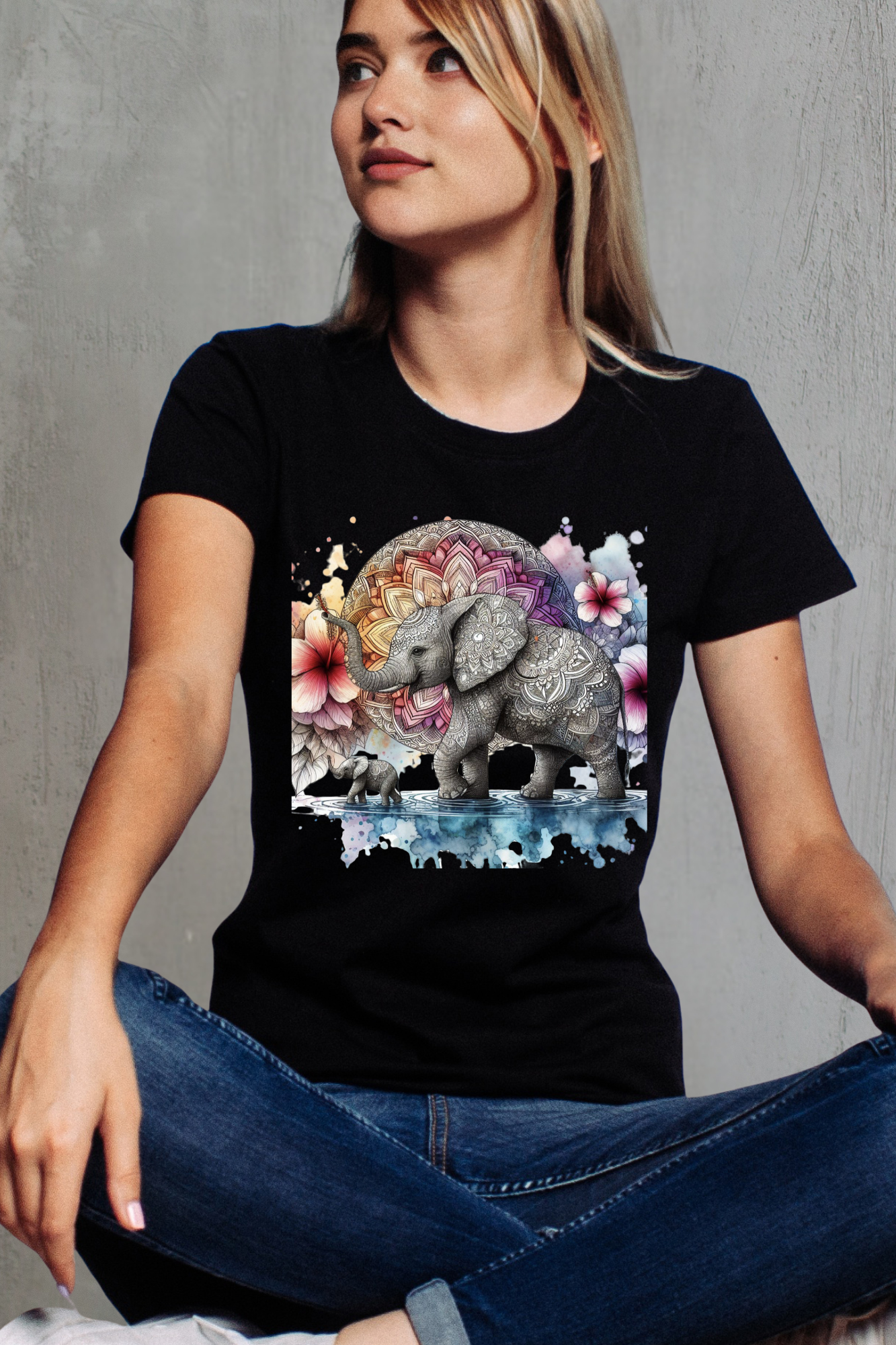 Elephant Mama T-Shirt