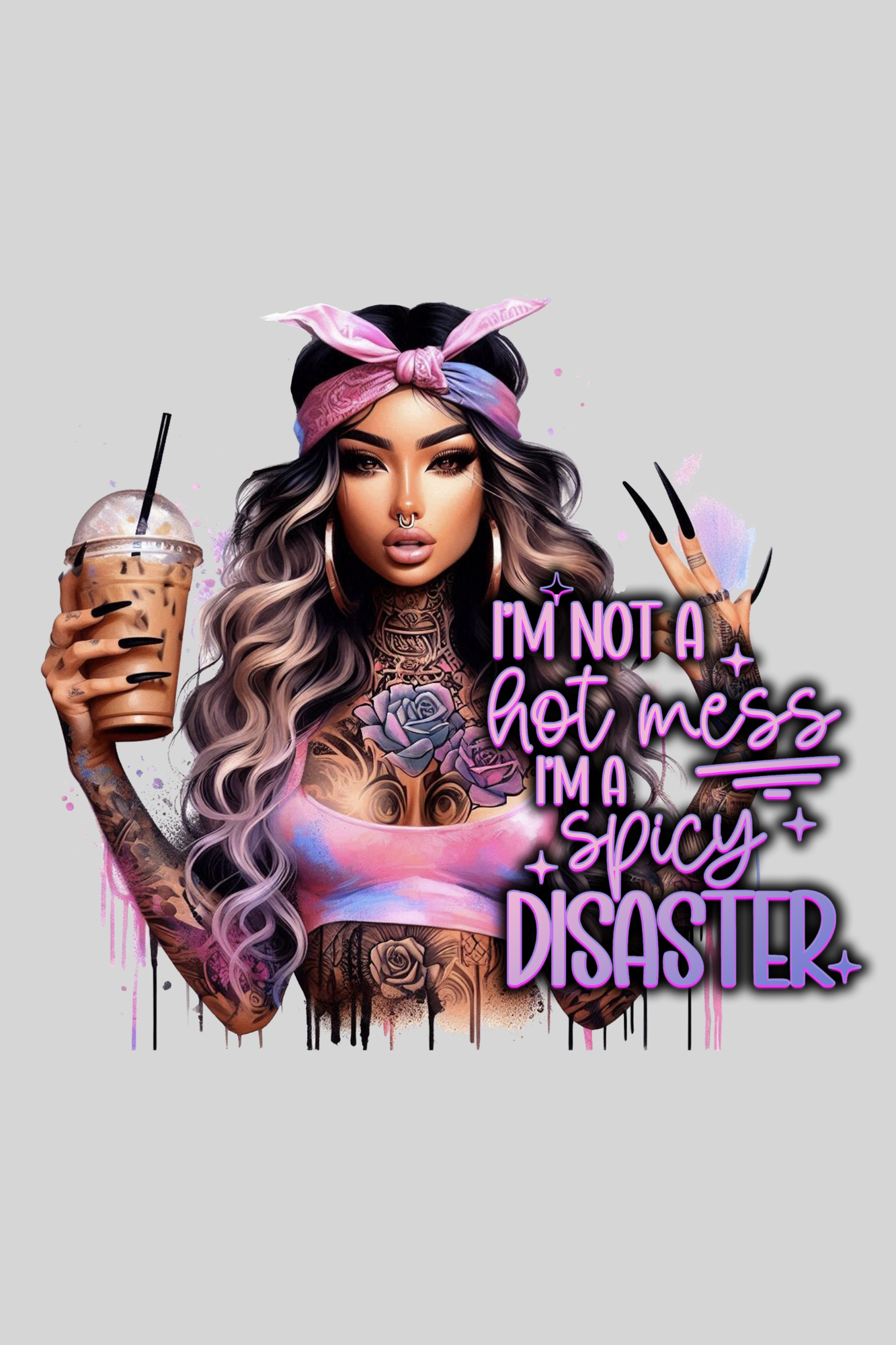 Hot Mess Spicy Disaster T-Shirt