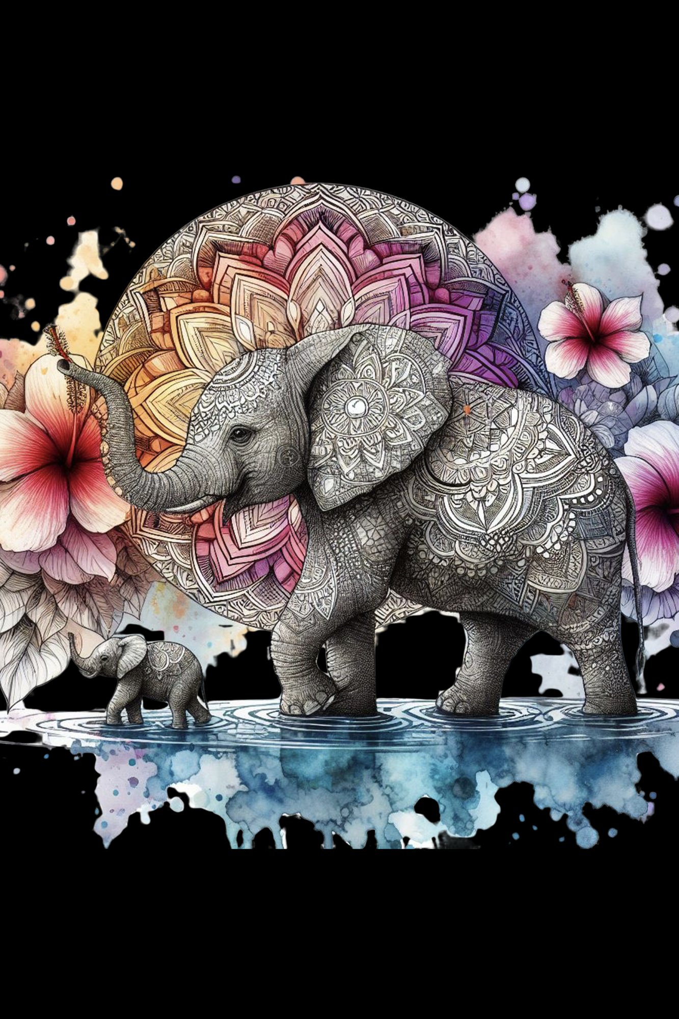 Elephant Mama T-Shirt