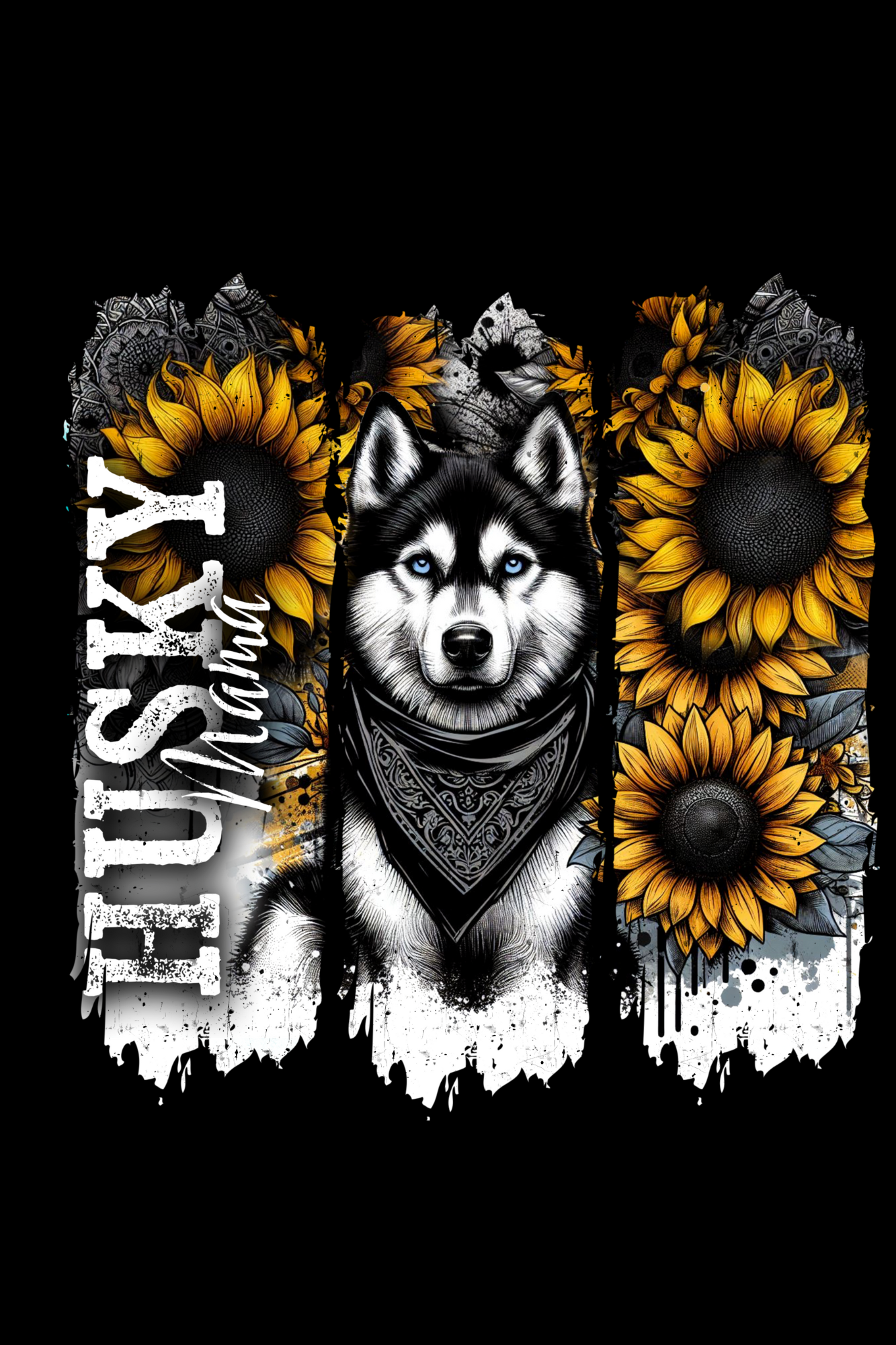 Husky Mama Split T-shirt