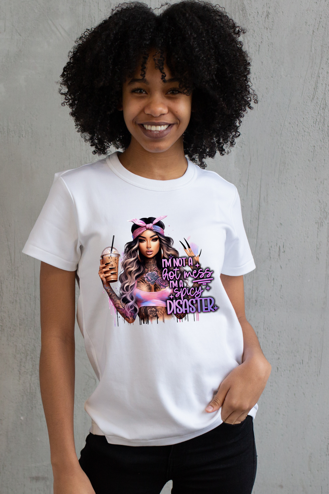 Hot Mess Spicy Disaster T-Shirt