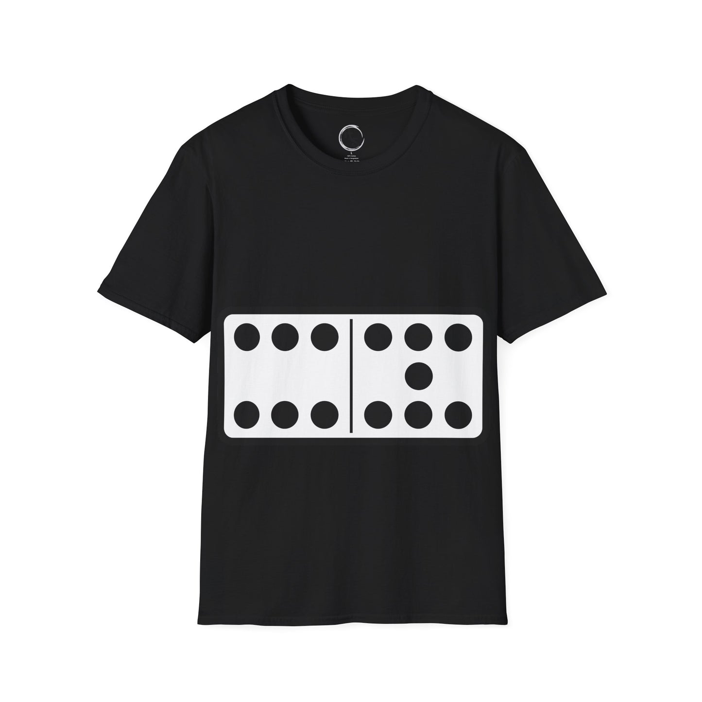 Black t-shirt with bold 67 graphic design