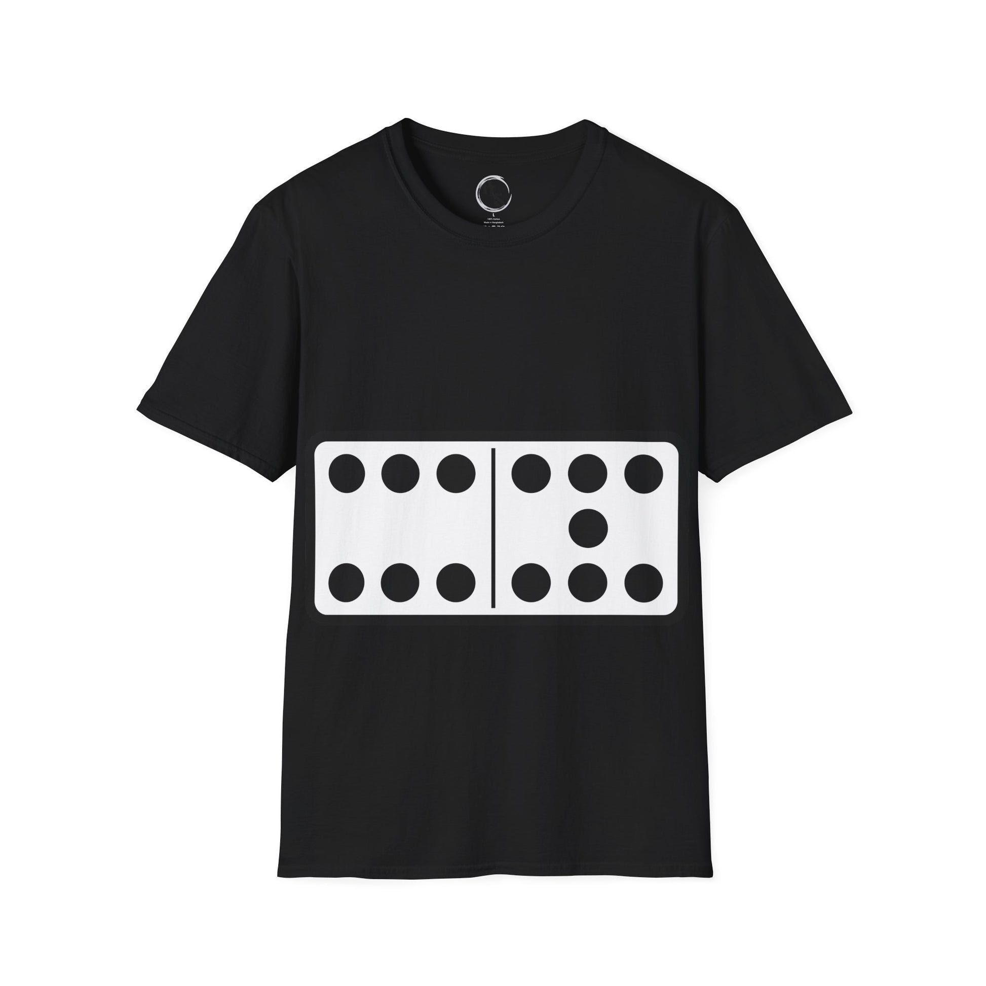 Black t-shirt with bold 67 graphic design
