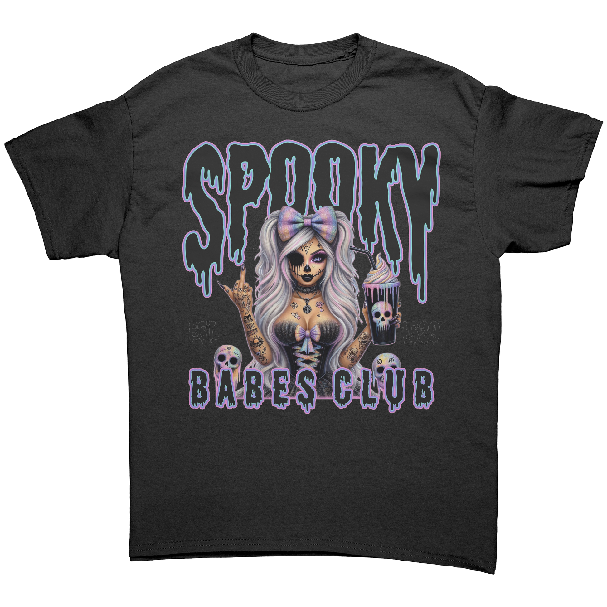 Spooky_Babes_Club_T-Shirt_Black_Front_Mockup.png