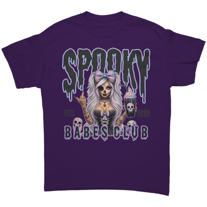 Spooky_Babes_Club_T-Shirt_Purple_Front_Mockup.png
