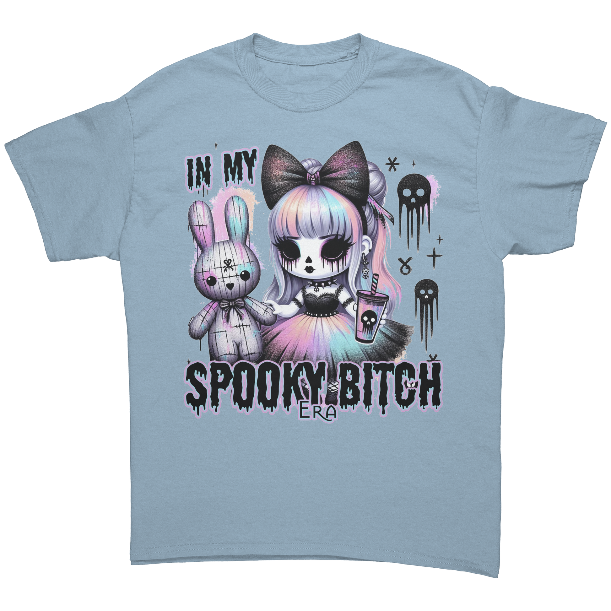 Spooky_Bitch_T-Shirt_Light_Blue_Front_Mockup.png