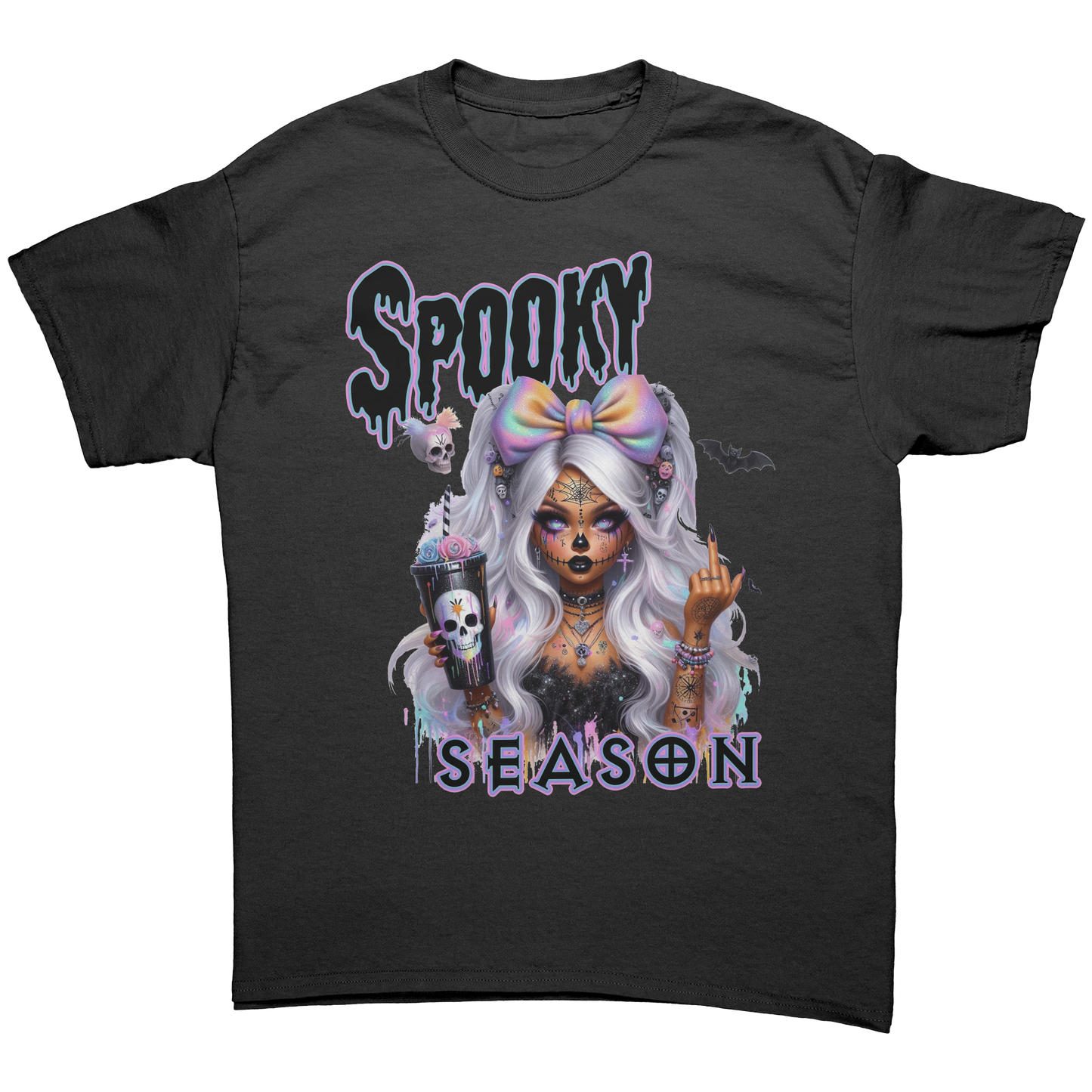 Spooky_Chick_T-Shirt_Black_Front_Mockup.png
