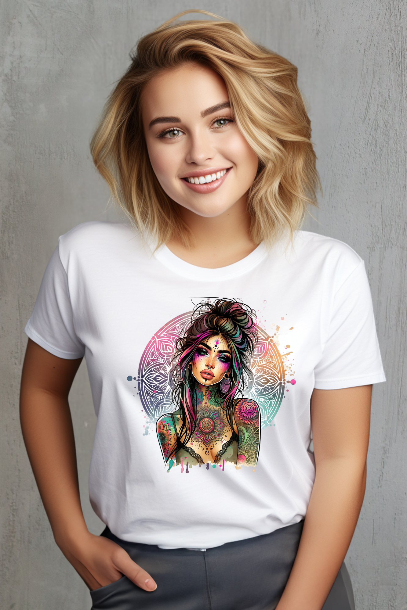 Mandala Queen Tee